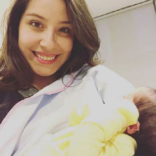 (Foto) María José Quintanilla esta chocha con la llegada del bebé