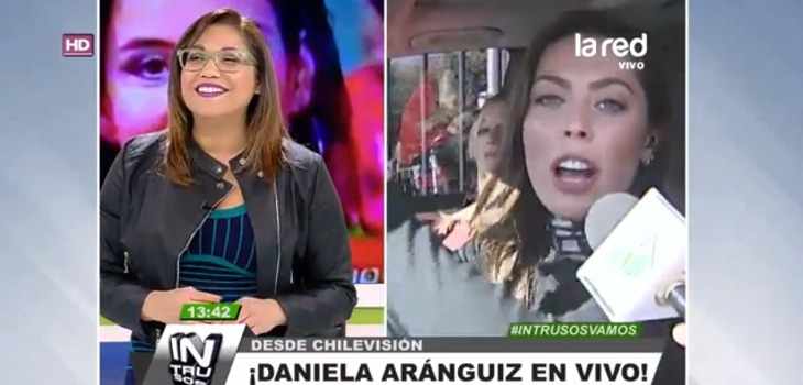 La ordinaria acción de Daniela Aránguiz en entrevista con ‘Intrusos’ que desató ola de comentarios