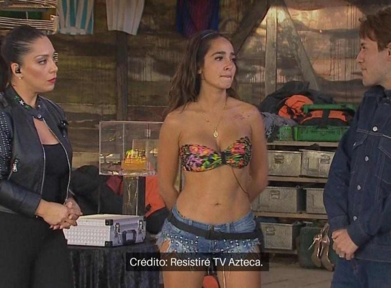 ¡Controvertida participante de Resistiré estaría embarazada!