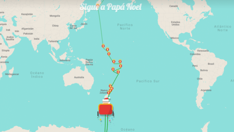 ¡¡Revisa la ubicación en tiempo real del Viejito Pascuero!!