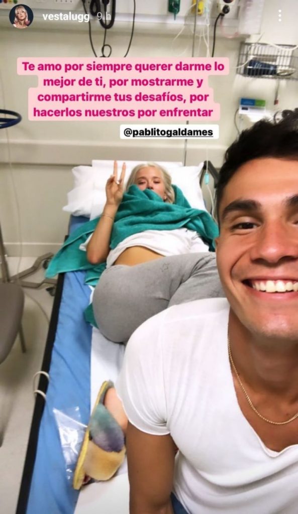 f768x1 18232 18359 5050 Para dar cierre al 2021, y a raíz del cumpleaños de su pareja Pablo Galdames, la influencer Vesta Lugg compartió en su cuenta de Instagram un tierno saludo cumpleañero.