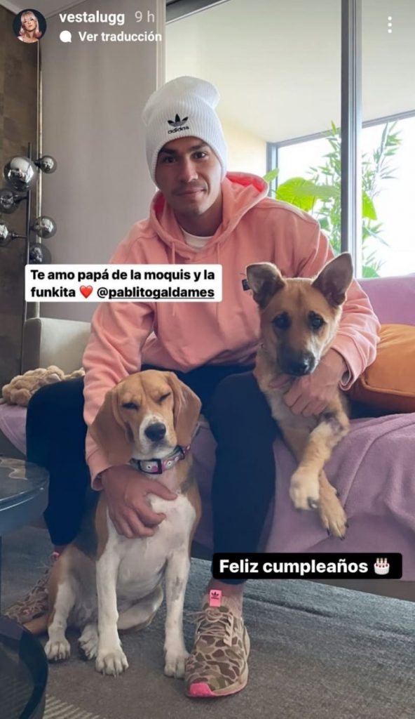 f768x1 18233 18360 5050 Para dar cierre al 2021, y a raíz del cumpleaños de su pareja Pablo Galdames, la influencer Vesta Lugg compartió en su cuenta de Instagram un tierno saludo cumpleañero.