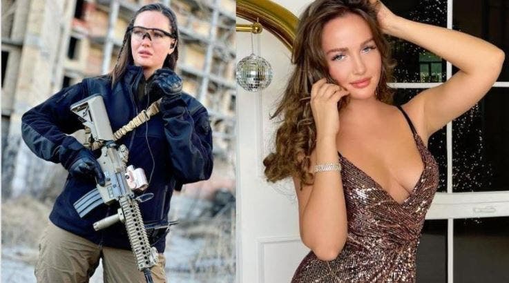 “Queremos vivir en paz”: Miss Ucrania se integra al ejército para enfrentar al ejercito de Rusia