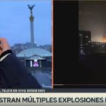 Video: Corresponsal de T13 vivió angustiante momento durante ataque de Rusia