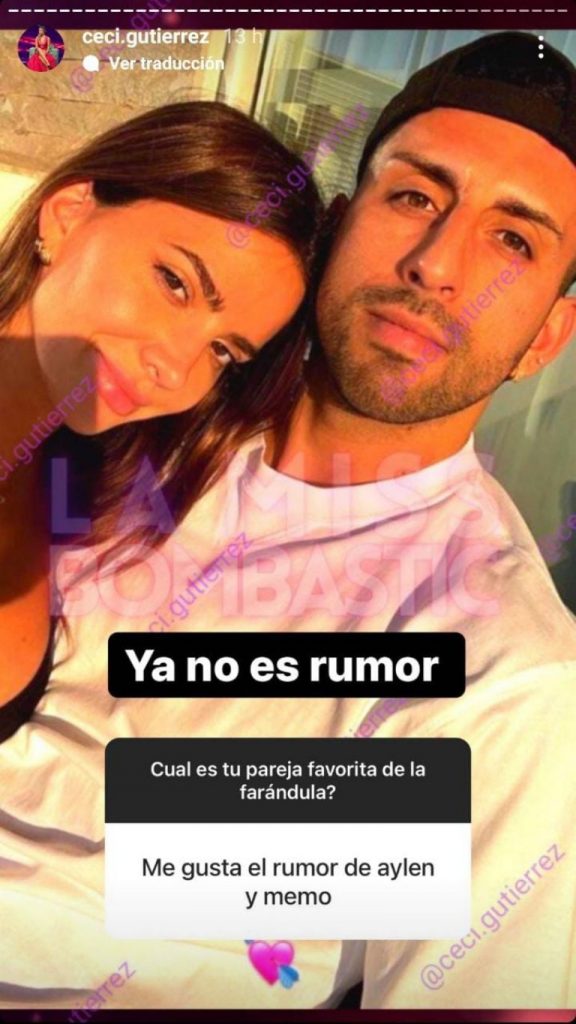 f768x1 21581 21708 5050 La pareja que ha jugado al misterio desde hace un par de meses, ya no podrá seguir ocultándose porque este día martes se confirmó el romance entre el futbolista Guillermo Maripán y la influencer, ex chica reality, Aylén Milla.