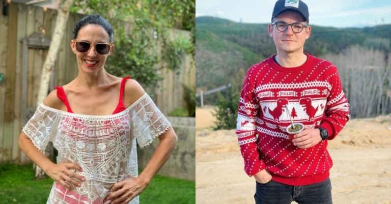 ¡Puro coqueteo! Luz Valdivieso posó en bikini y Claudio Castellón la piropeó