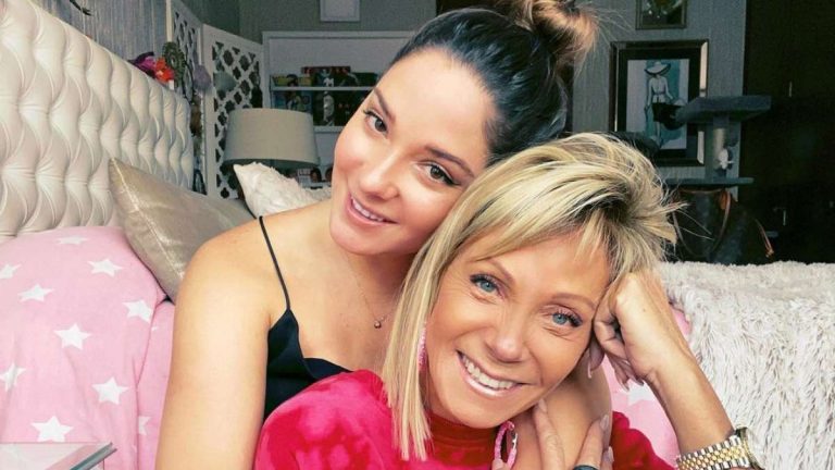 Raquel Argandoña y su hija