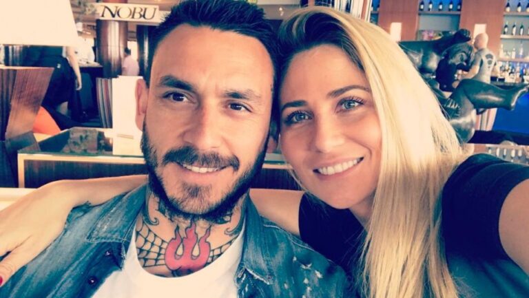 Mauricio Pinilla y Gissella Gallardo