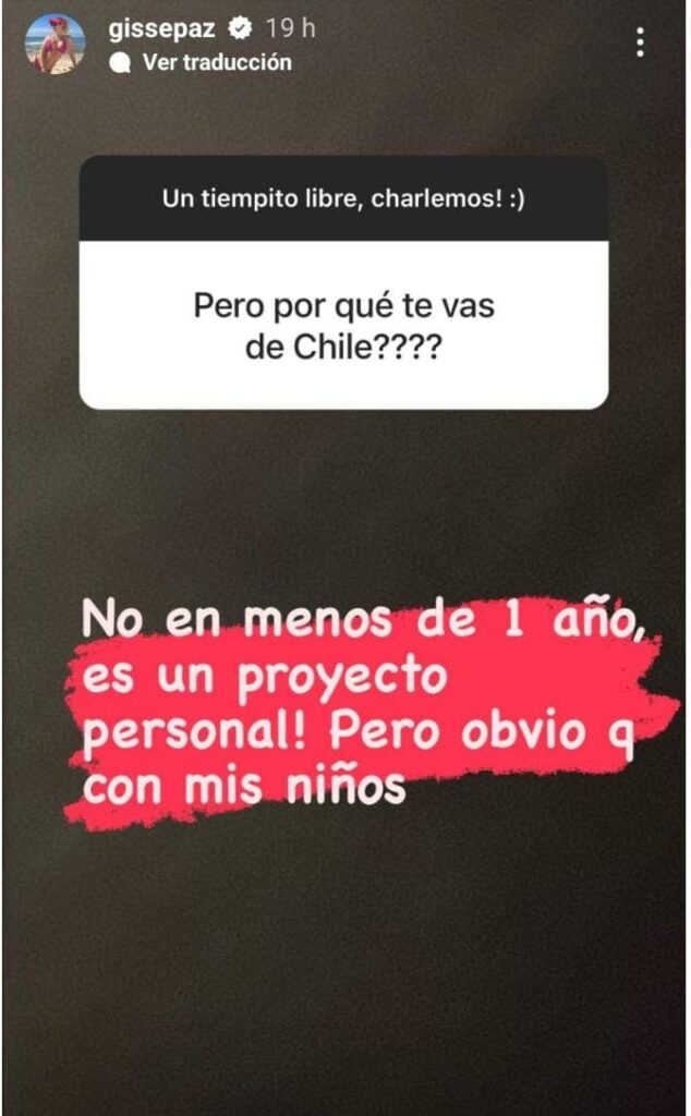 IMG 20220925 WA0009 1 La empresaria manifestó su intención de salir del país, por proyectos personales.