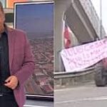 «Mis amigos…» Julio César Rodríguez respondió a ofensivo lienzo que camioneros le dedicaron