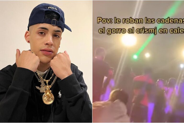 Cris MJ sufre robo de parte de sus propios fans en pleno concierto en la comuna de La Calera