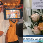 A dónde tú quieras ir, te voy a llevar..." Roberto Cox comenta que recibió ramo de flores por parte de un qatarí