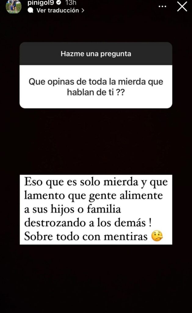 3W3CPXF6CRCINPL3HNAXEXNVMU 1 En las redes sociales le consultaron cómo estaba sentimentalmente y el ex jugador no dudó en responder.