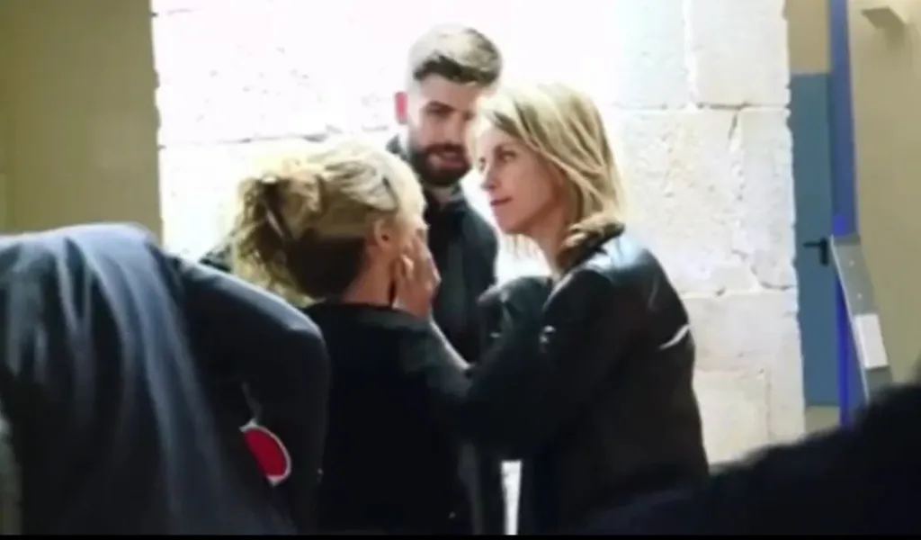¿Abrió los ojos? impacto por video donde mamá de Piqué hace callar y toma de la cara a Shakira