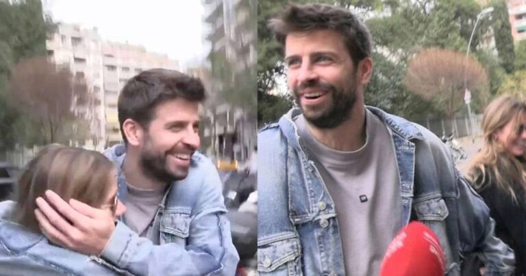 Piqué fue duramente criticado por su reacción luego de que Clara Chía se golpeara con un letrero mientras los paparazzi los seguía 10 CLARA