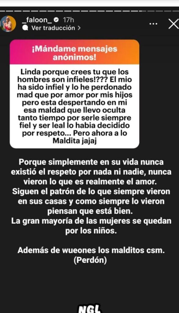 IMG 20230201 WA0011 La influencer compartió un mensaje con sus seguidores que no pasó desapercibido para especular un nuevo quiebre con su marido.