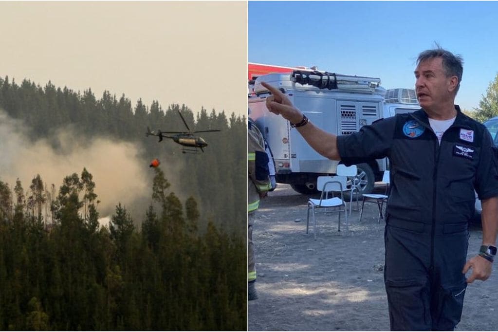 “Estas cosas parten el alma…” Piloto español que combate los incendios denuncia que hombre no lo dejó sacar agua