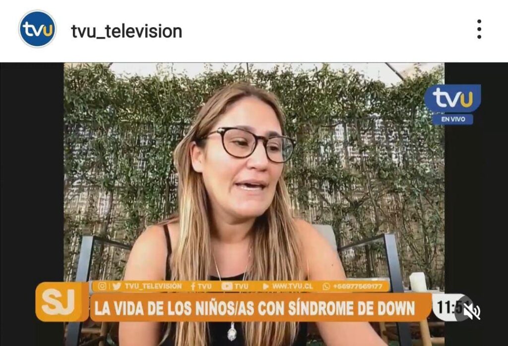 IMG 20230320 WA0057 1 Belén aprovecho el día de conmemoración del día internacional del síndrome de down para aprovechar de hablar por primera vez de su hijo pequeño