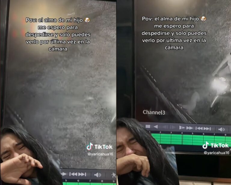 «Mi buen amor»: Joven captó el «alma» de su perrito fallecido mientras se despedía de ella