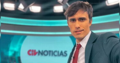 El periodista, fue paparazzeado por el programa farandulero Qué te lo Digo.