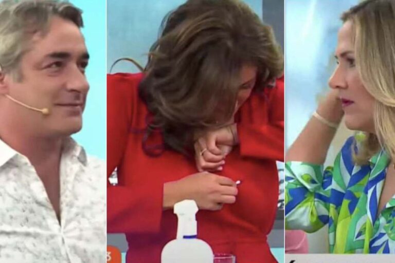 Abandonó el set: Priscilla Vargas sufrió impasse con su vestido en plena emisión del matinal