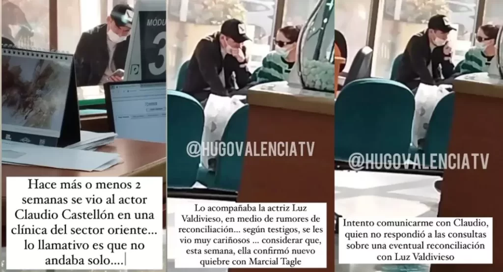 claudio castellon luz valdivieso paparazzeo 1062x575 1 La actriz, sin tapujo alguno, aclaró los rumores que nuevamente la vinculan con su colega Claudio Castellón