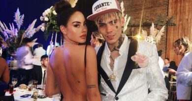 La influencer compartió tremendo palito en su cuenta de Instagram tras las especulaciones sobre su relación con el cantante urbano.