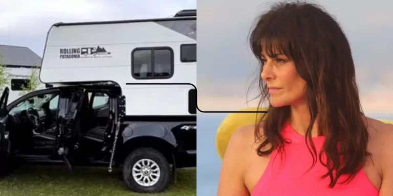 Así es el lujoso es el magnífico vehículo en el que viaja Tonka Tomicic por el sur de Chile