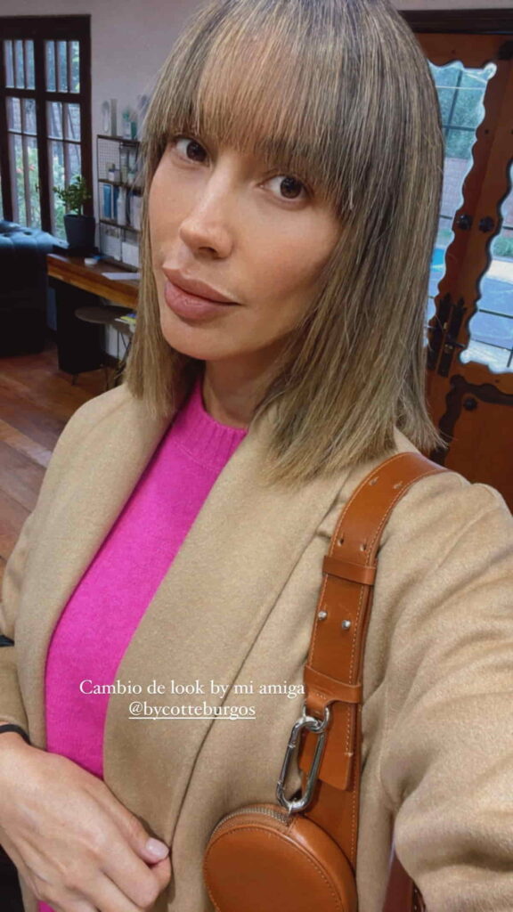 vanesa cambiolook Vanesa Borghi decidió asistir y cambiar de look con su estilista, en medio de los complicados momentos que paso tras la muerte de su bebé.