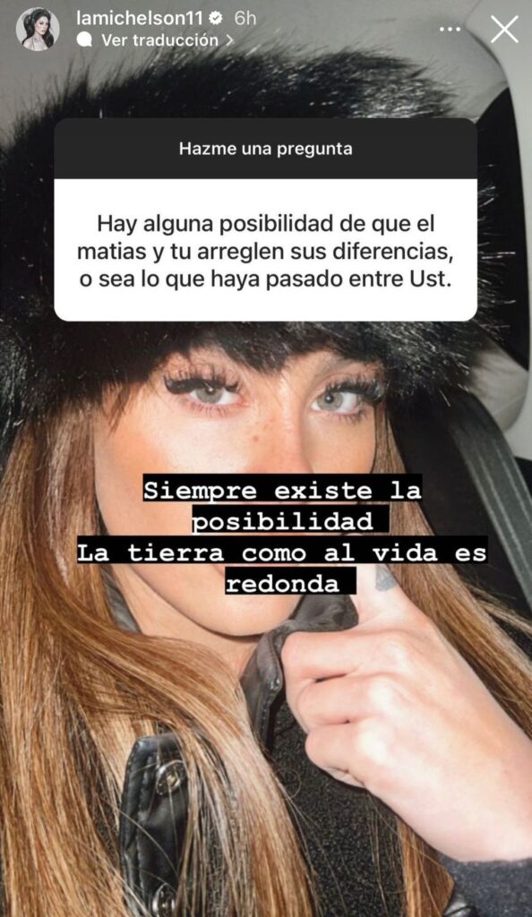 G6UWZHR6EZFLJPZDAYCKQD5KA4 La influencer no le hizo el quite a una de las preguntas que más se retiren en sus redes sociales