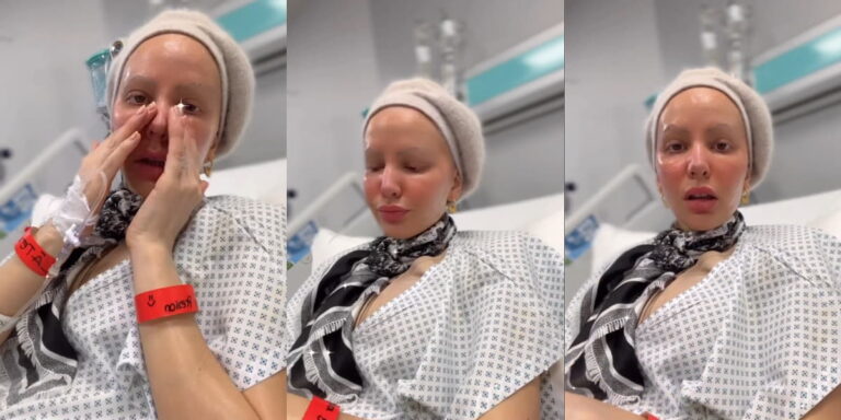 Aylén Milla le comentó a sus seguidores que esta "en buenas manos" tras la intervención