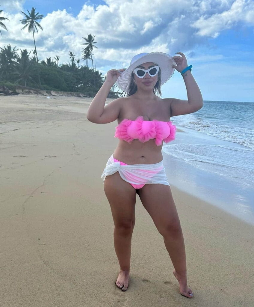 naya viaje La influencer junto a su hermana, se encuentran disfrutando un una paradisíacas vacaciones en Punta Cana,  República Dominicana.