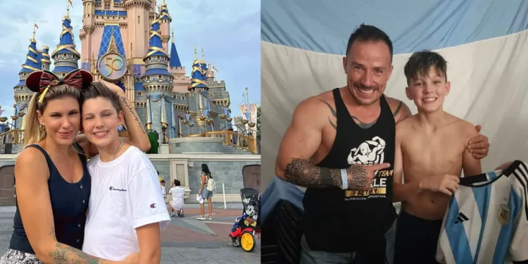 Wilma, Gonzalo y su hijo Noah