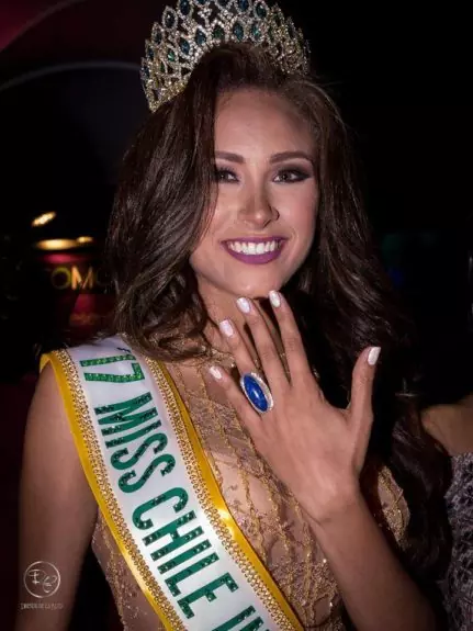 As Lucia Estefan a Galeota De Gran Hermano Cuando Gan Miss Chile 