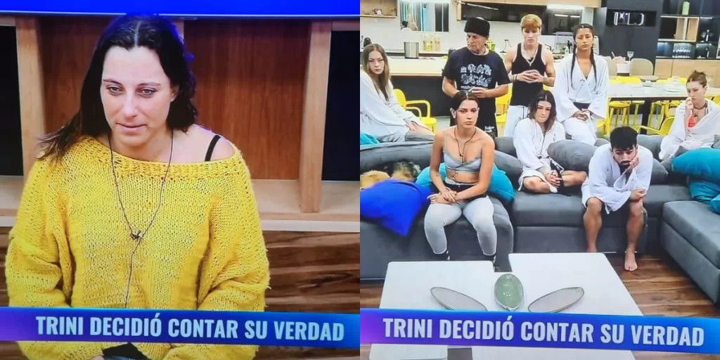 La participante no quiso mantener el secreto por más tiempo y la noche de este martes les confesó a sus compañeros de encierro.