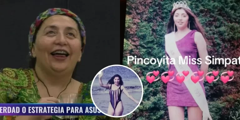 «Miss Simpatía» Fotos de Pincoya de Gran Hermano en su juventud la rompen en las redes sociales