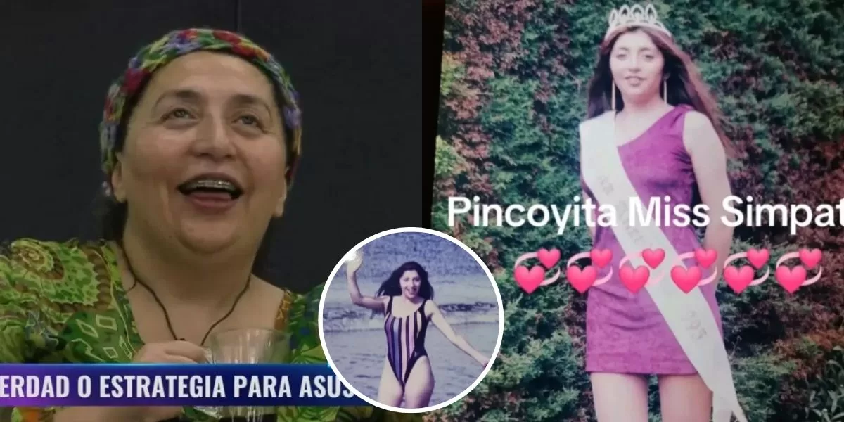 “Miss Simpatía” Fotos de Pincoya de Gran Hermano en su juventud la rompen en las redes sociales