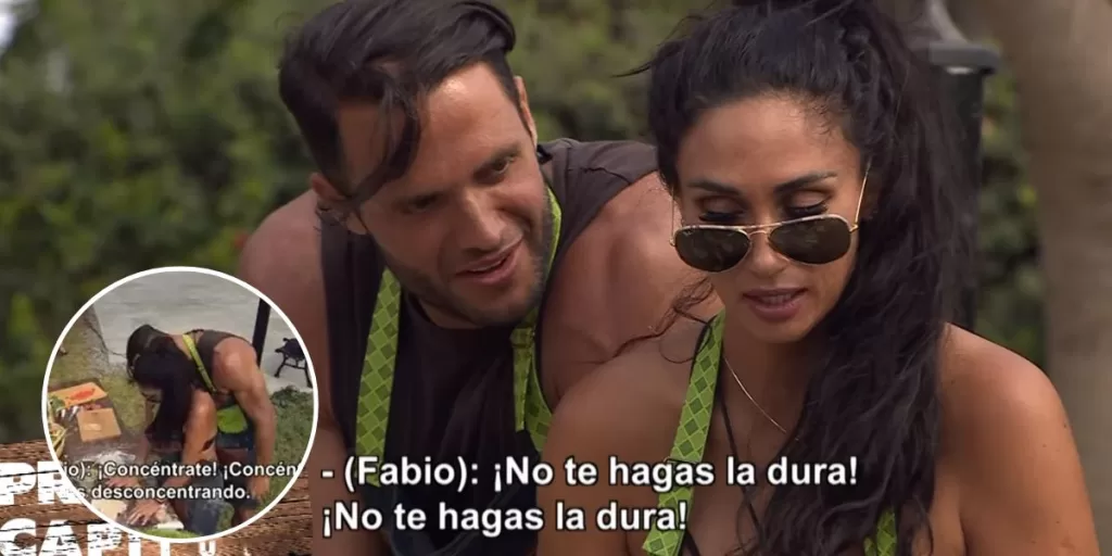 Pamela Díaz le paros los carros a Fabio Agostini en Tierra Brava tras inesperado gesto