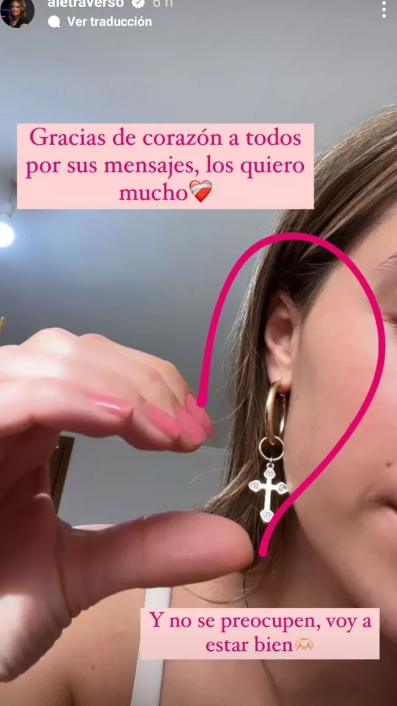 Historia de Instagram anuncio ceviche animado azul 20231107 101035 0000 La aspirante a cantante había desaparecido tras la imágenes de Rai y otra mujer