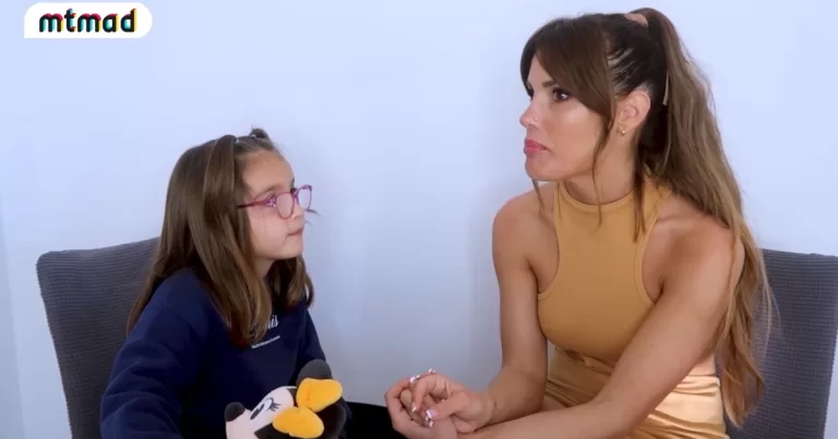 Gala Caldirola y su hija