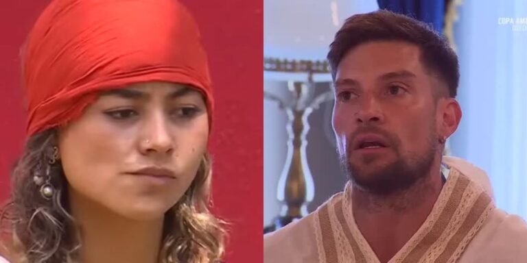 ¿En qué te devuelves a Chile, en burro? Camila Recabarren contesto con todo dichos de Luis Mateucci 9 Camila y Luis, Ganar o Servir