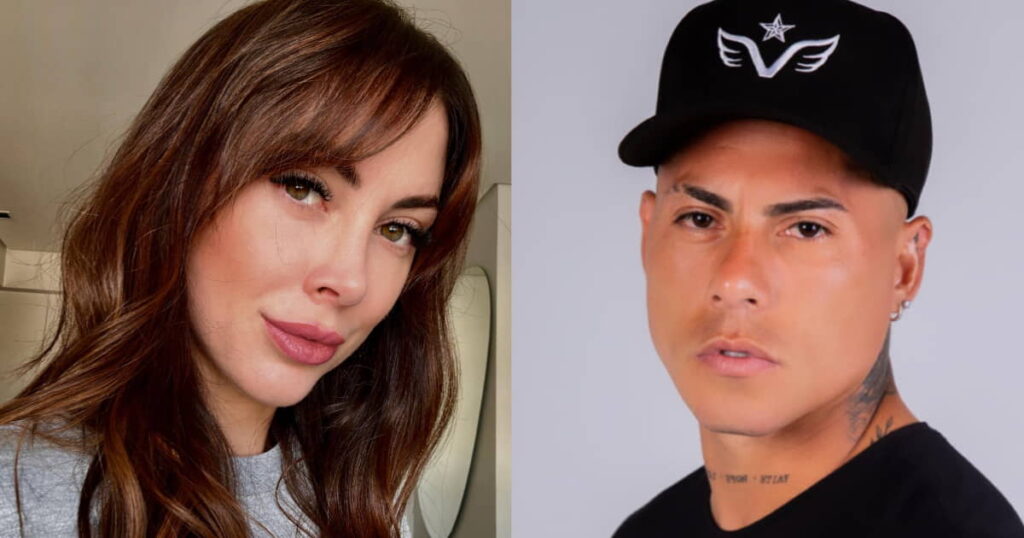 Eduardo Vargas y Daniela Colett