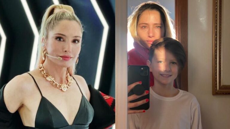 Mane Swett  y su hijo