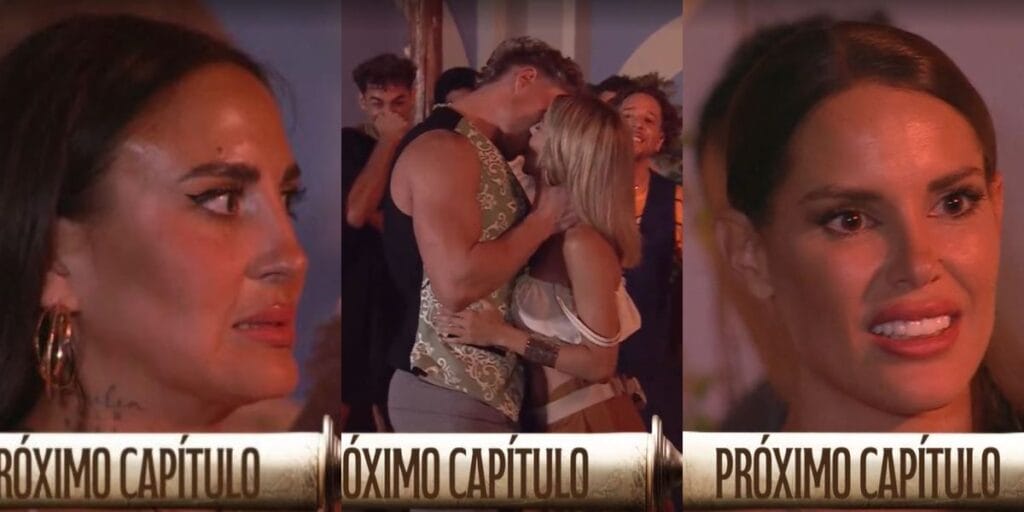 «La cara de Gala y compañía…» Beso de Oriana y Rai generó caras de horror entre los participantes de Ganar o Servir