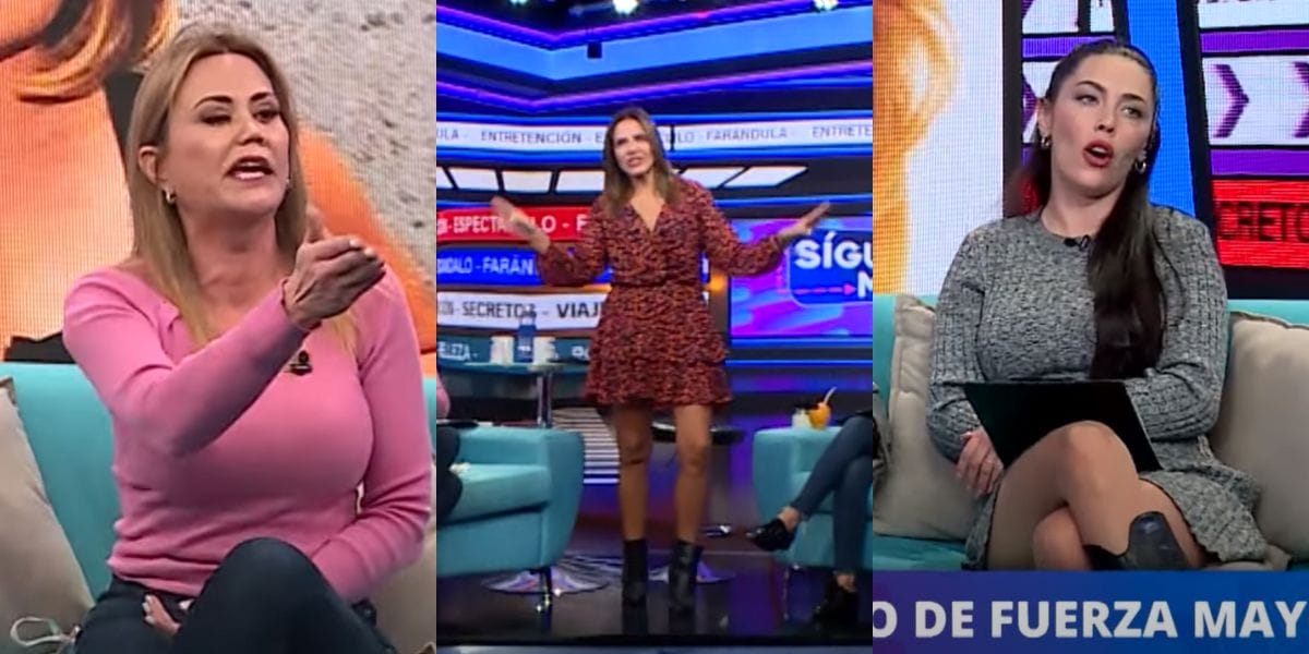 «Explota la tensión en TV+» ¡Daniella Campos y Daniela Aránguiz se enfrentan en vivo!