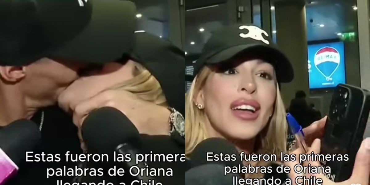 «No solo la esperaba Facundo» Así fue el inesperado recibimiento de Oriana Marzoli en su regreso a Chile