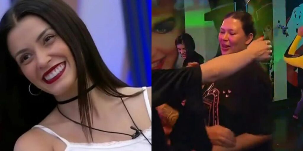 chama gran hermano 9 La modelo brasileña salió junto a Pedro Astorga rumbo al confesionario, lo que generó expectativa entre los participantes.