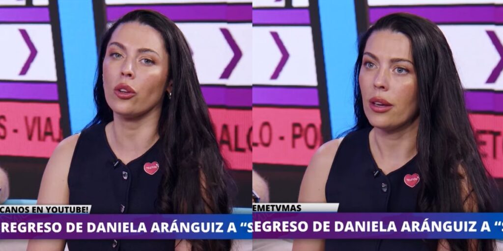 Así fue el esperado regreso de Daniela Aránguiz a la TV: aclaró su visita a Jorge Valdivia