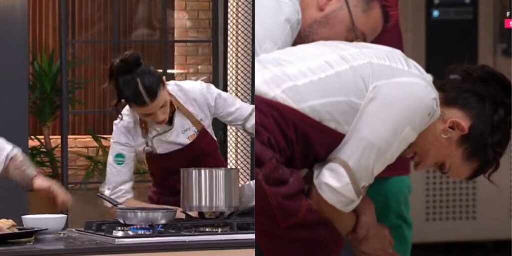 Cony Capelli terminó llorando tras sufrir doloroso accidente en Top Chef VIP: fue trasladada a clínica