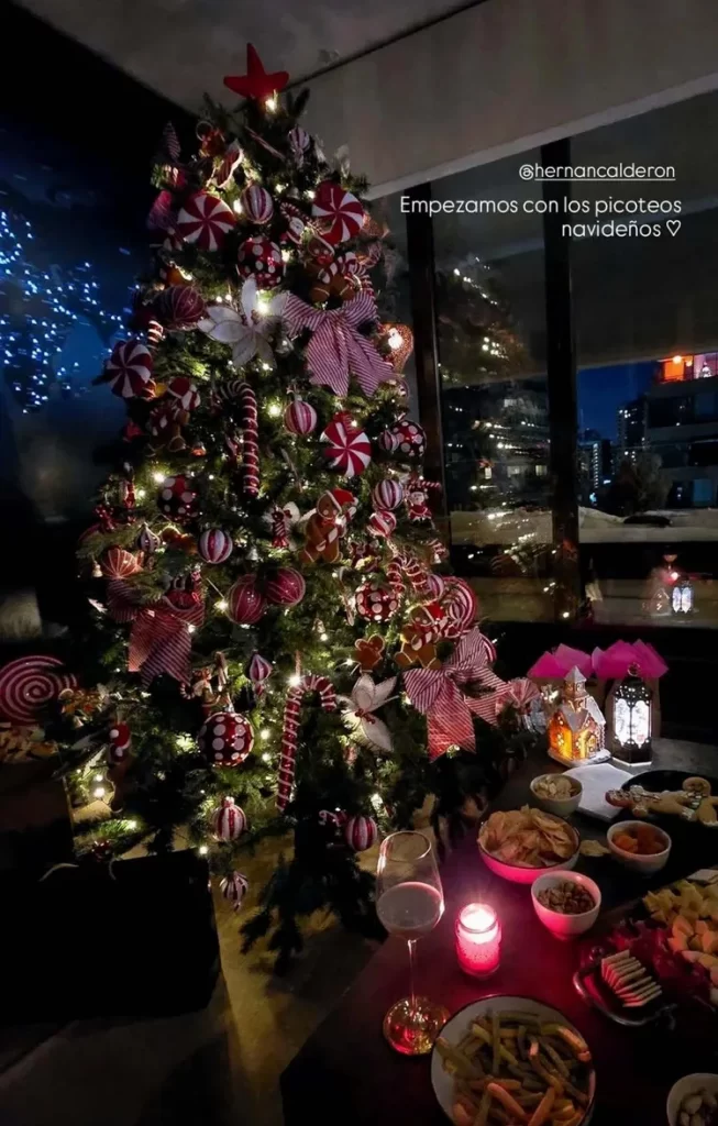 kel calderon arbol navidad maximalista A pesar de haber mostrado el árbol en noviembre, recientemente publicó una nueva fotografía en sus redes sociales, donde se pueden apreciar los adornos y luces en pleno esplendor.